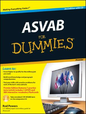 [Dummies 01] • ASVAB For Dummies · 3rd Edtion